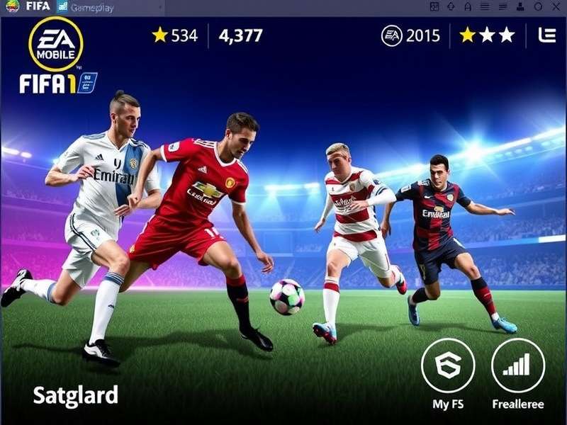 Intense Football Action in FIFA Mobile Legendary XI FIFA Mobile Legendary XI Gameplay